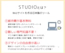 修正無制限！STUDIOでホームページ制作します 格安・サポートありで安心！ノーコードだから自分で更新もOK！ イメージ5