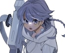 物語や関係性が伝わる表紙イラストを制作します 小説・同人誌向け表紙イラストを制作します イメージ7