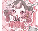 ゆめかわミニキャライラスト描きます キラキラとした可愛らしいイラストを描きます！ イメージ3