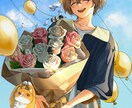 魅力的な男の子のイラスト描けます SNSのアイコンやサムネイル、一枚絵どれでもOK! イメージ3