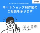 ネットショップ制作前のご相談を承ります カート選びから販売戦略、悩み相談までまずは頭の整理から イメージ1