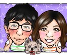 記念やプレゼントに最適！かわいい似顔絵お描きします “似顔絵検定1級取得” の似顔絵師が心を込めて制作します！ イメージ6