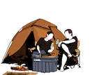 キャンプのイラスト描きます アイコンやキャンプステッカーに イメージ1