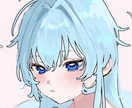 かわいい女の子のアイコン描きます 先着3名様限定の価格です！胸上までの簡易イラストです。 イメージ6
