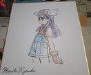 商用可。可愛い人物カット描きます 商用可。雑誌書籍等の挿絵やweb広告など、イラストが必要な方 イメージ4
