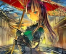 水彩・厚塗りタッチの一枚絵を制作します 配信サムネイル、夢絵、一次創作など様々な用途に対応いたします イメージ1