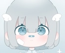 ミニキャラでゆるふわな女の子描きます 透明感のあるミニキャラの可愛い女の子をアイコンにしたい方へ！ イメージ1
