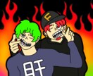 個性可愛いアイコン作ります 派手で可愛いSNS用アイコン作ります♪ イメージ5