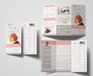 思わず手に取りたくなる！パンフレット作成します 先着5名様！洗練されたデザインで修正回数無制限！ イメージ1