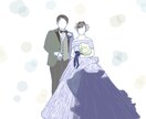 線画で素敵な1枚を彩ります 写真を送って頂くだけでみなさんに寄り添った温かい線画描きます イメージ10