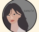 2つの絵柄で似顔絵アイコンを描きます お写真の雰囲気をもとに、デフォルメしたアイコンを作成します イメージ7
