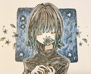 可愛い女の子イラスト描きます 手書きで暖かく可愛い女の子！アイコンなどにもピッタリ！ イメージ1