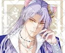 9月まで初出品記念♡女性向け男性キャラを描きます イケメン美青年などご希望の雰囲気に合わせて丁寧に制作します。 イメージ6