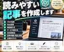 ChatGPTを活用して読みやすい記事を作成します AIを活用して記事・文章を作成します イメージ1