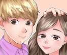 映える似顔絵アイコン描きます 写真を元にあなただけのアニメ風アイコン！ イメージ3