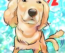 アイコンやプレゼントに最適なペット似顔絵作成します うちの子の可愛さそのままに。大切な家族を思い出に残しましょう イメージ10