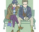 カラフルでかわいい人物・動物イラスト描きます アイコン・動画・グッズなど用途にあわせたオリジナルイラスト イメージ8