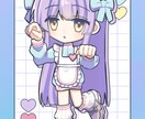 先着3名特典付☆可愛くポップなミニキャラ作成します ☆商用OK☆アイコンOK☆ご希望を最大限反映☆ イメージ3