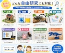 小中学生の自由研究を一生懸命お手伝いします 受賞歴あり|自由研究を一緒に完成させましょう！ イメージ4