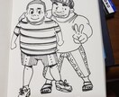 おじさんのイラストかきます ゆるふわからリアル調までおじさんかきます イメージ1