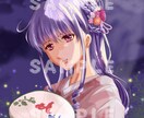 キレイ系オリジナル キャラクターイラストを描きます 10件まで特価中★SNSのアイコンやヘッダーなどに★ イメージ4