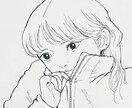 モノクロでリアル調のイラストを描きます そのまま飾ったり、プレゼントにも！塗り絵としても楽しめます イメージ2