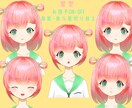 Live2Dモデル制作いたします キャラクターデザインからモデリングまで イメージ6