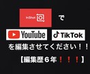 YouTubeなどの動画編集をやります 動画編集のやり方が分からない・編集が面倒くさいという方へ！！ イメージ1