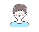 シンプル似顔絵描きます 商用利用OK◎名刺やブログに！ イメージ2
