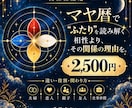 マヤ暦でふたりの関係を深く読み解きます ～相性だけでなく、違い・役割・関わり方まで言語化～ イメージ1