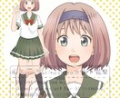 キャラクターイラスト（4〜6頭身）を制作致します 商用可◆キャラクターで目を引くweb画面や印刷物に！ イメージ5