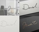 カワイイ×シンプルなネームロゴ作成いたします シンプルでわかりやすいものをお求めの方へ！ イメージ2
