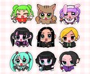 最短即日！ミニキャラ描きます アイコンや似顔絵、スタンプやグッズ制作などに！ イメージ2