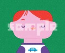 シンプルでかわいいSNSアイコンイラストを描きます あなたのイメージをシンプルでかわいいアイコンにします。 イメージ6