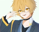 アイコン・キャス画・動画サムネイル・単体絵描きます あなたのイメージをイラストにします！ イメージ6