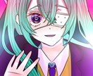目の惹くキラキライラストを描きます 彩度高めなイラストが得意です。 イメージ6