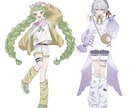 TRPGやキャラクターデザインのご制作をいたします お急ぎやミニキャラもご対応可能！ イメージ2