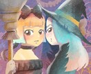 水彩風で描く♡アイコン／プレゼントにも利用できます “ふわかわ水彩イラスト”  あなただけの世界観を一枚に イメージ3