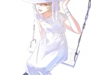 ご希望に沿ったイラストを制作いたします キャラクターメインの一枚絵を制作いたします イメージ7