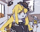 ピクセルアート・ドット絵やGIFアニメ描きます エモ可愛い少しアンニュイなドット絵/アニメーションも描けます イメージ7