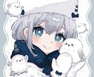 ゆるく可愛く*あなたの二次元キャラ描きます 【商用利用可】ペア/夢絵◎背景・小物無料追加◎多種多様に対応 イメージ5