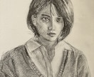 手描きの人物画を描きます 手描き感を出しつつリアルなタッチで似顔絵などを描きます。 イメージ2