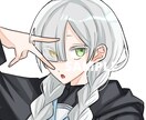 アイコン・サムネイルに使えるイラスト描きます あなたのオリジナルキャラクターをアイコンにしてみませんか？ イメージ2