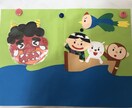 保育室の壁面や飾り、製作物代わりに行います 忙しい保育士さんの為に！製作物等任せてください！ イメージ1