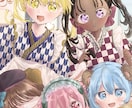 25%オフ】温かみのある一枚絵イラストを制作します 生きたキャラクターをこころを込めてお描きします。 イメージ2