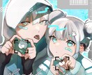 夢絵、カップルイラスト描きます ご希望により沿いながら制作致します！！ イメージ1