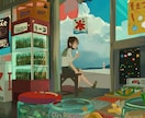 ストーリー性のあるイラストを描きます 個性的なタッチで目を引き魅了するイラストを提供します!! イメージ3