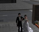 3Dゲーム風結婚式オープニングムービー製作します 圧倒的独自性！3Dであなたそっくりのキャラクターが動き回る！ イメージ11
