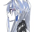 SNS用アイコン、オリジナルイラスト描きます かっこいい綺麗な女の子を描くのが得意です！！ イメージ7