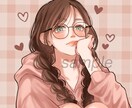 透明感×可愛い♡SNSで映えるアイコン描きます 【先着5名様のみ4000円！】かわいい女の子の理想を形に◎ イメージ3